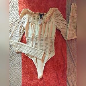 Woman's long sleeve body suit